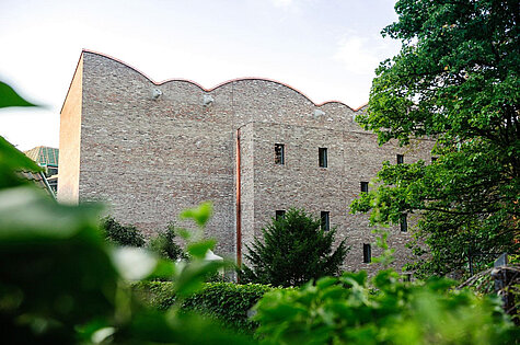 Eine alte Burg im Kunstmuseum Ravensburg