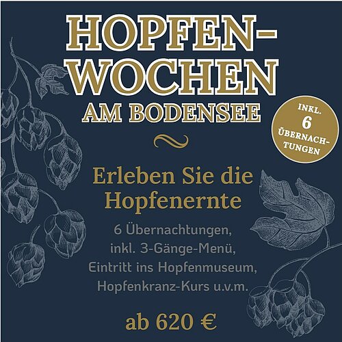 Unser Hopfen-Special für alle Kreativen Köpfe & Genießer ❕
In unserer wunderschönen Hopfenstadt Tettnang am Bodensee...